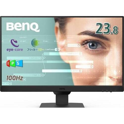 GW2490-JP 23.8インチ フルHD アイケアモニター 100Hz IPSパネル 3辺フレームレス ドット抜け保証
