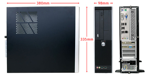 省スペーススリムPC