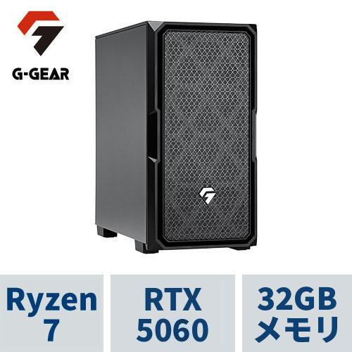 ゲーミングPC  GE7A-A254B/WE3 Ryzen7 5700X /RTX5060 /32GBメモリ /1TB SSD