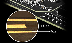 2オンス厚 銅製PCB