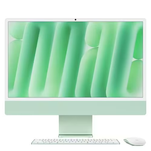 デスクトップPC iMac MWUY3J/A　[24型 /Apple M4(C10/G10) /RAM:16GB /SSD:256GB /4.5K Retina /Mac OS /グリーン]