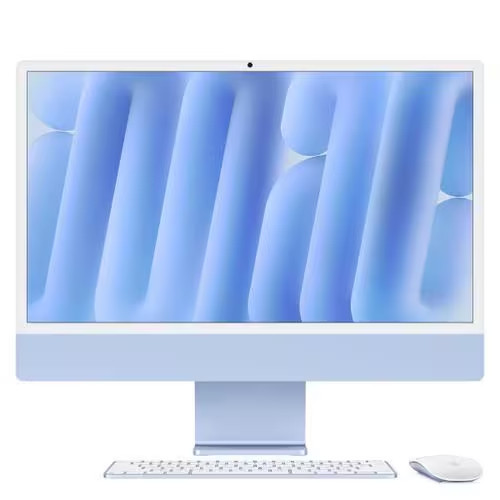 デスクトップPC iMac MWV13J/A　[24型 /Apple M4(C10/G10) /RAM:16GB /SSD:256GB /4.5K Retina /Mac OS /ブルー]