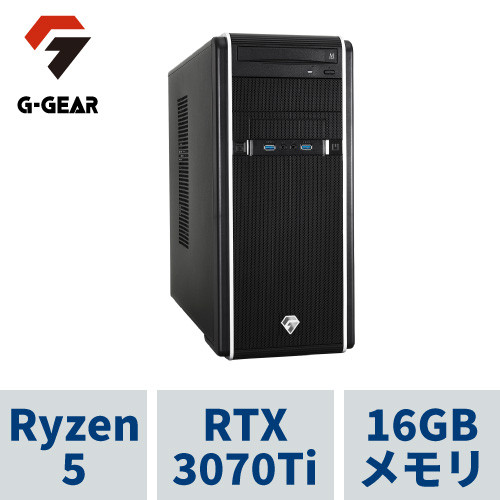  ( Ryzen5 5600X / 16GBメモリ / GeForce RTX3070Ti / 1TB SSD(M.2 NVMe) / Windows11 HOME) GA5A-D221BN/NR2