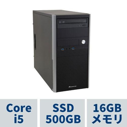 ミニタワーPC AeroStream RM5J-B250B/CP1 Corei5 /16GBメモリ /500GB SSD /※0x12F適用済UEFI