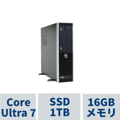 【発売記念価格】スリム型PC AeroSlim RS7J-G255B/NT1 CoreUltra7 /16GBメモリ /1TB SSD /DVDマルチドライブ /WiFi+Bluetooth対応