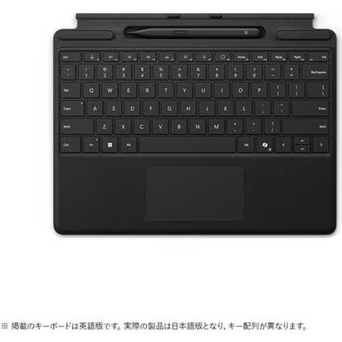 Surface Pro キーボード（ペン収納付き/スリム ペン付き） ブラック 8X6-00186