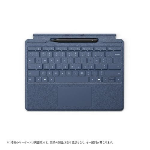 Surface Pro キーボード（ペン収納付き/スリム ペン付き） サファイア 8X6-00209