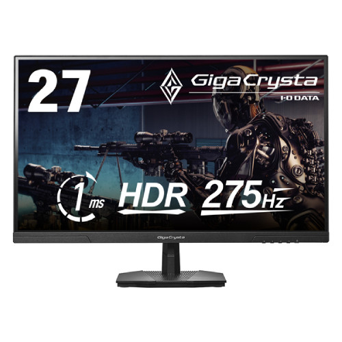 GigaCrysta KH-GDQ271UA 27インチ WQHD(2560x1440) ゲーミングモニター 275Hz 1ms(GTG) AHVAパネル